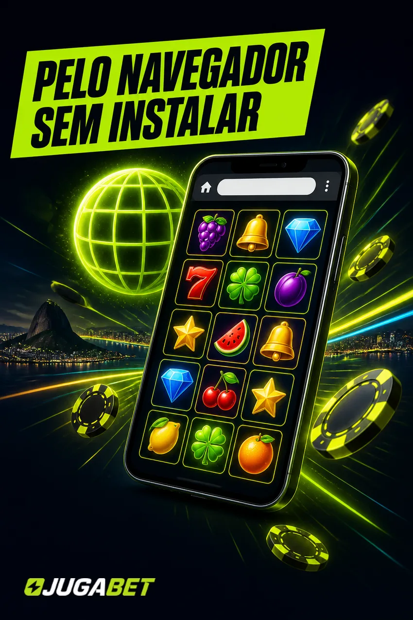 Celular com o site aberto